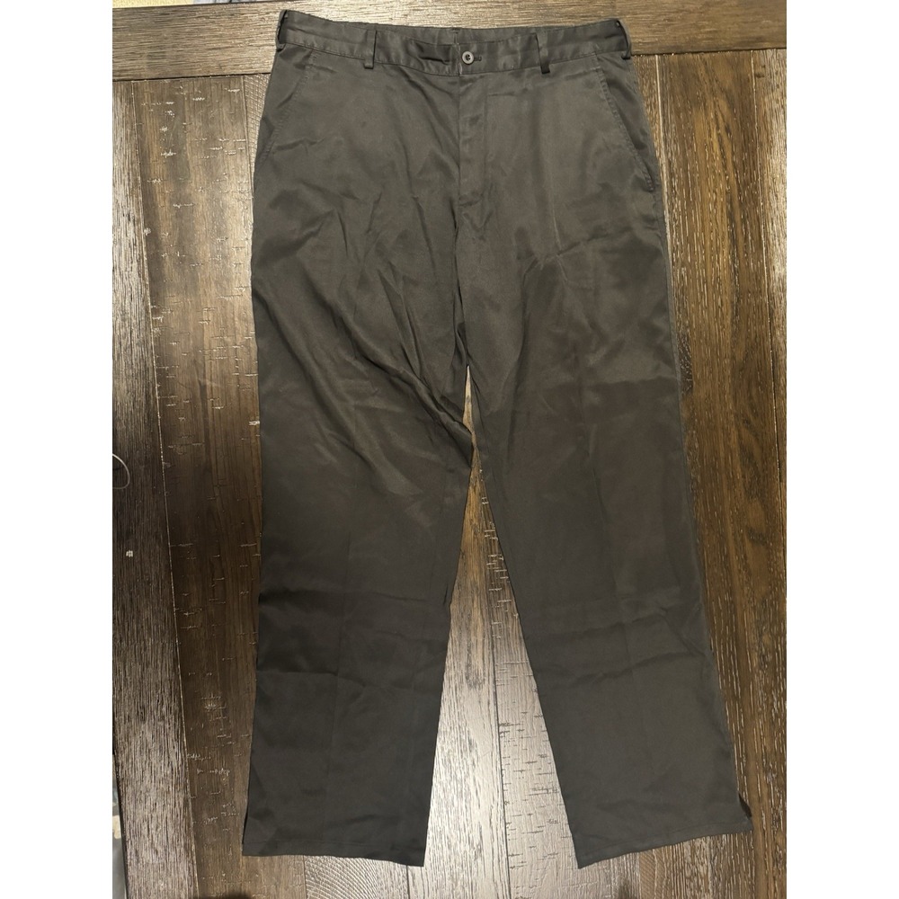 Nike Golf Pants Mens 34x34 Black Dri-FIT Stretch Straight Leg Athletic Excellent